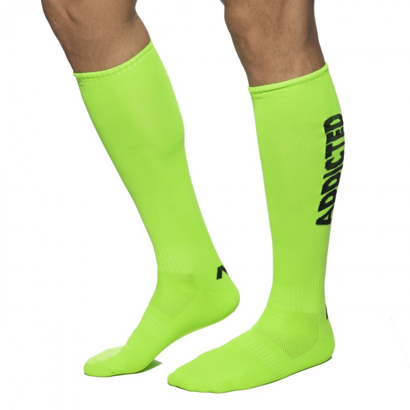Addicted Neon Socks green