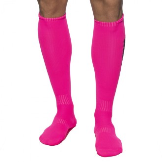 Addicted Neon Socks pink