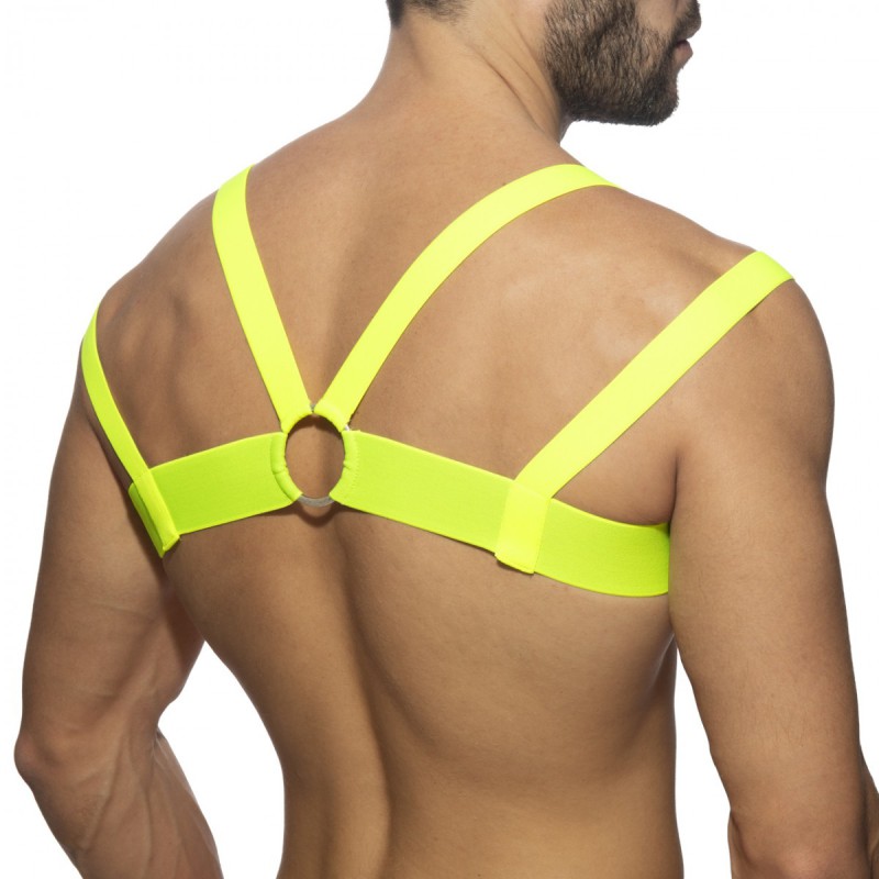 AD Fetish Neon Multiband Harness neon yellow