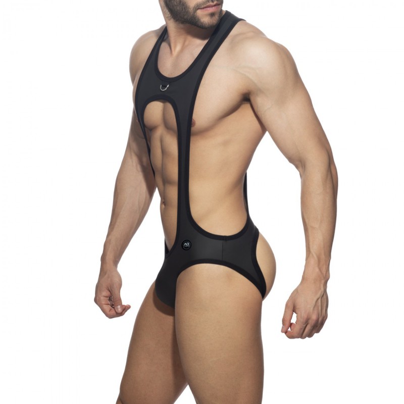 AD Fetish Bottomless Sexy Bodysuit black