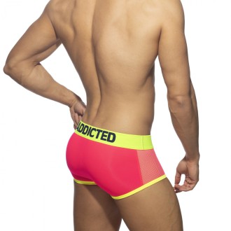 Addicted Neon Mesh Trunk neon pink