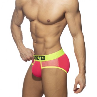 Addicted Neon Mesh Brief...