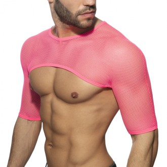 Addicted Shoulder Top neon neon pink