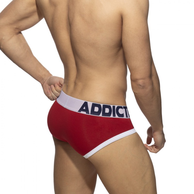 Addicted Sports Padded Brief red