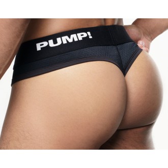 PUMP Black Classic Thong