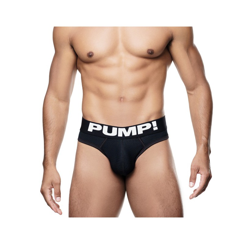 PUMP Black Classic Thong