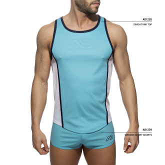 Addicted Swoosh Short Shorts turquoise