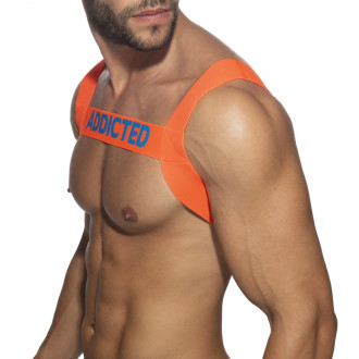 Addicted Neon Harness - Neon Orange