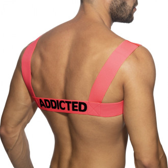 Addicted Neon Harness - Neon Pink