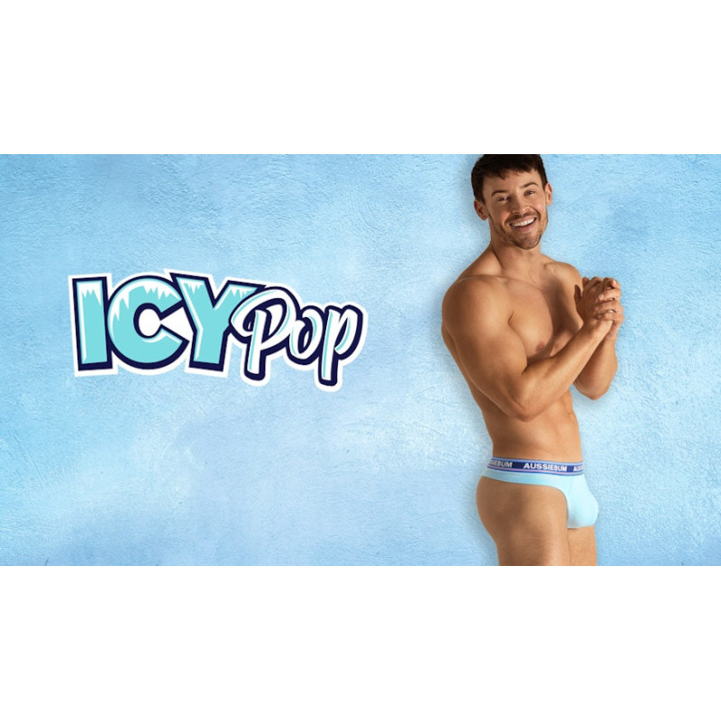 aussieBum Ici Pop Thong Sky