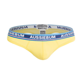 aussieBum Ici Pop Thong Yellow