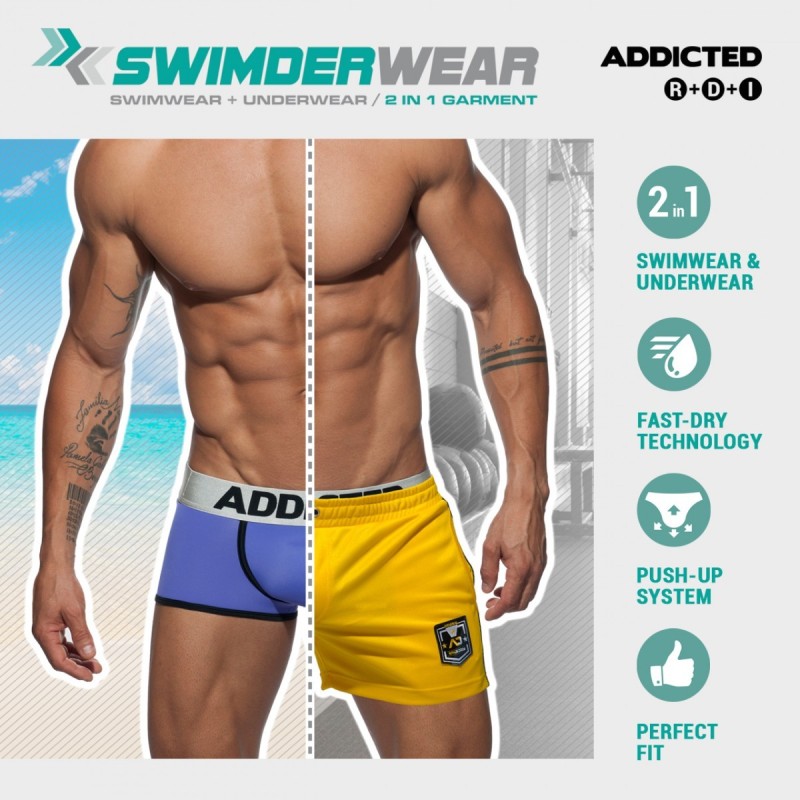 Addicted Swimderwear Boxer Turquoise