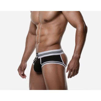 PUMP Round2 Black Backless...