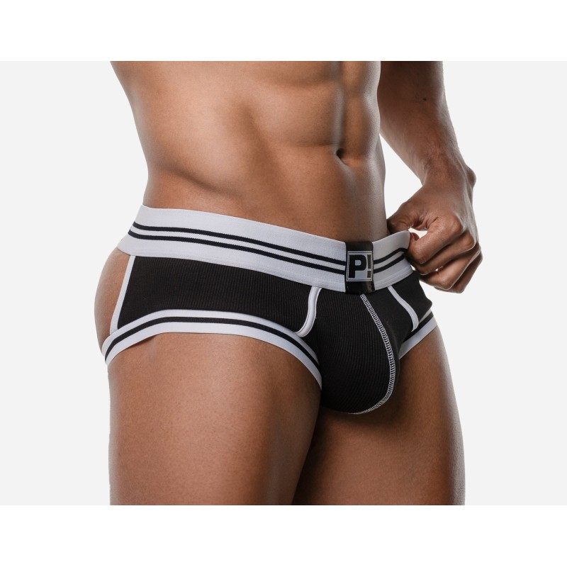 PUMP Round2 Black Backless Trunk