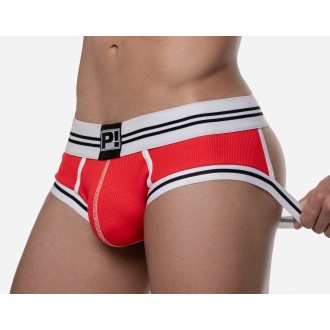 PUMP Round2 Red Backless Trunk