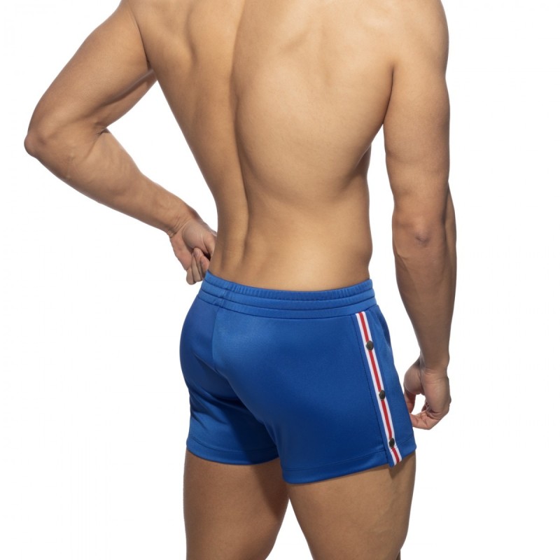 Addicted Nexus Button Shorts Royal Blue