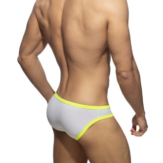 Addicted Snow White Neon Bikini Brief neon yellow