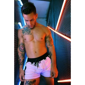 BREEDWELL Hook Up Shorts White