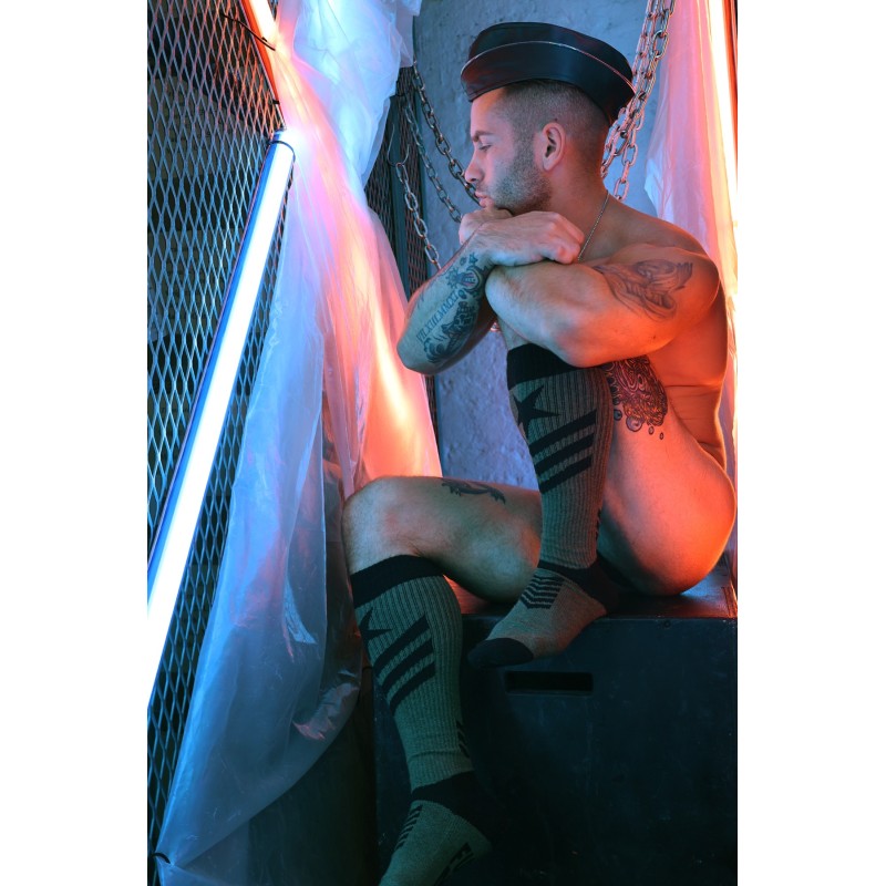 BREEDWELL Cockpit Socks Army Green