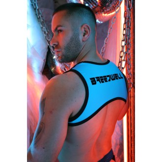 BREEDWELL Futura Tank Harness Aqua Blue