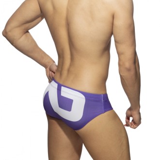 Addicted Extra-Large AD Logo Brief Violet