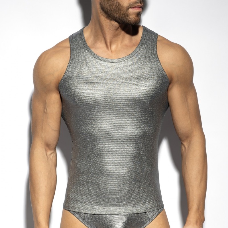 ES Collection Imperial Tank Top Silver