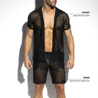 ES Collection Ibiza Retro Shirt Black