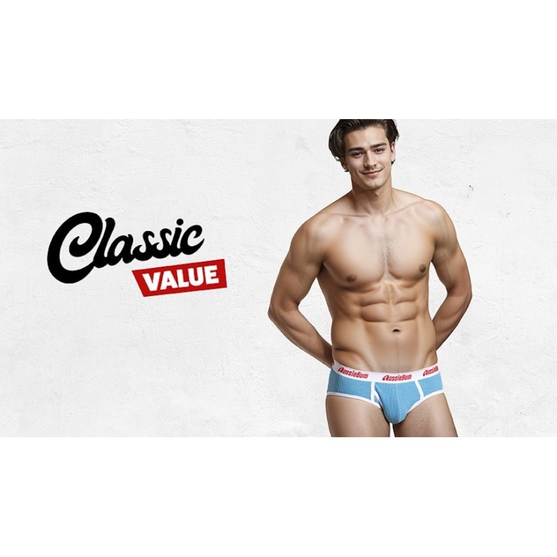 aussieBum Classic Brief Ocean Marle