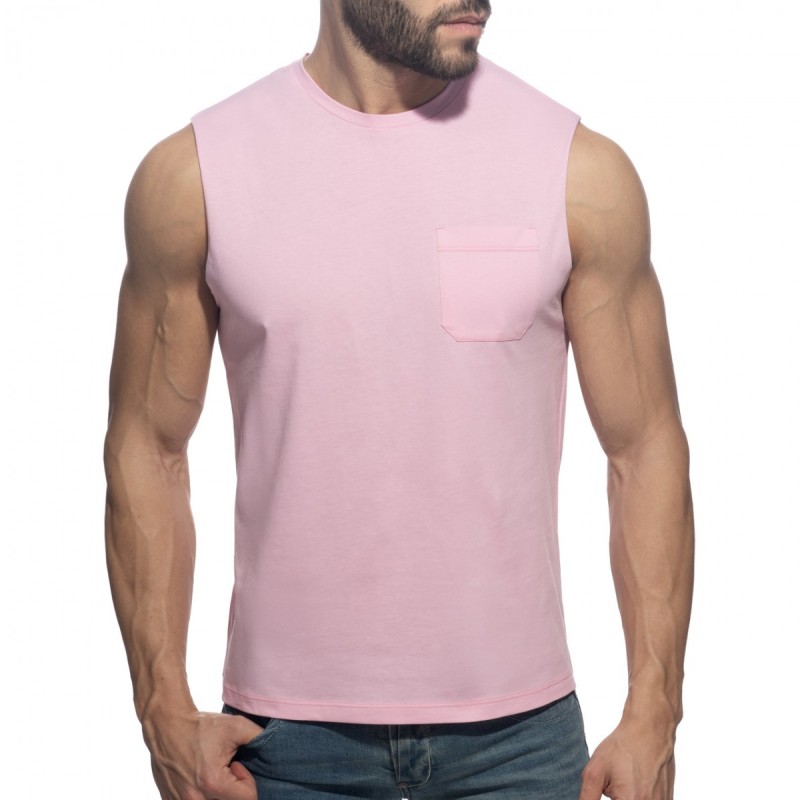 Addicted Basic Tank Top Baby Pink