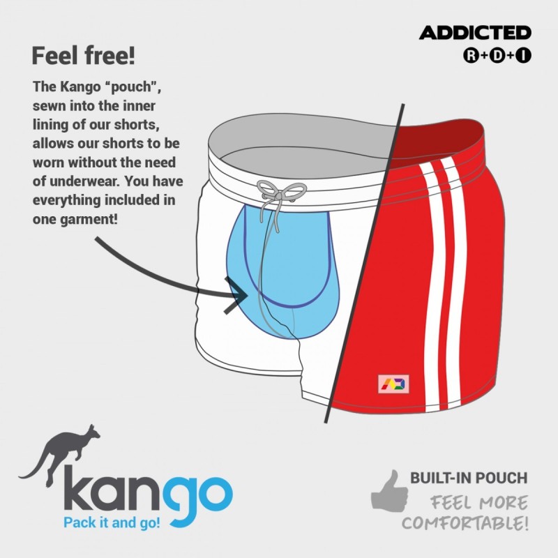 Addicted C-Through Kango Short White