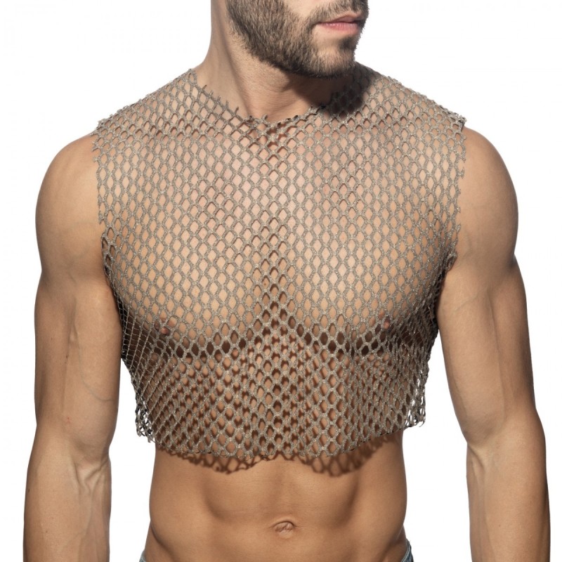 Addicted Flamboyant Crop Top Black