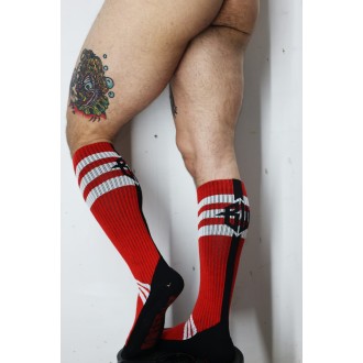 BREEDWELL Remix Socks Red