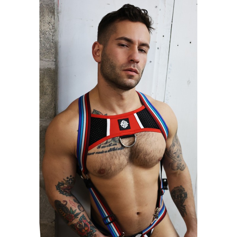 BREEDWELL Retro Remix Harness Red