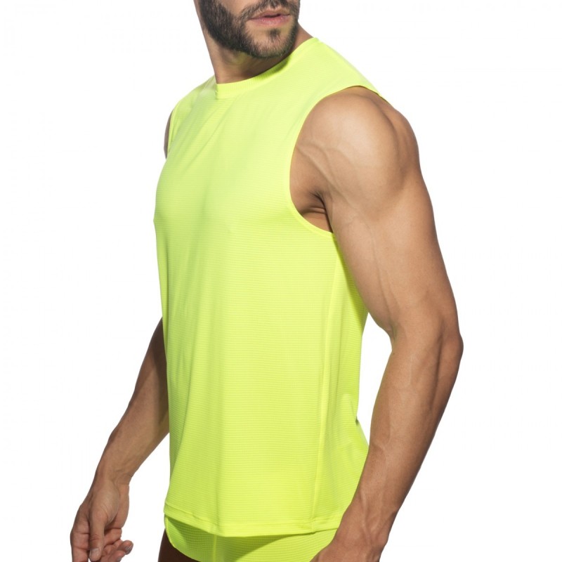 Addicted Veloz Dry Tank Top Neon Yellow