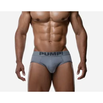 PUMP Gray Classic Brief