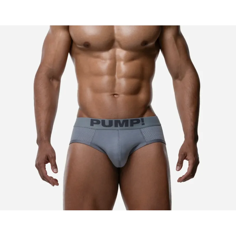 PUMP Gray Classic Brief