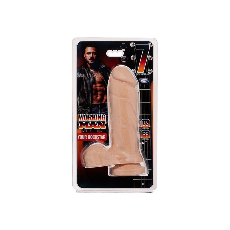 Working Man - Your Rock Star Dildo - 7" / 18 cm