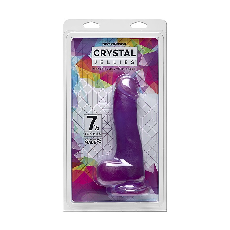 Master Cock - Dildo with Balls - 7" / 18 cm