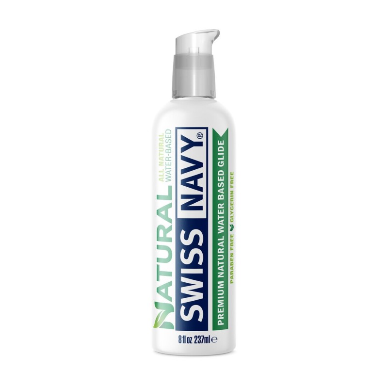 Swiss Navy Premium All Natural Waterbased Lubricant - 8 fl oz / 237 ml