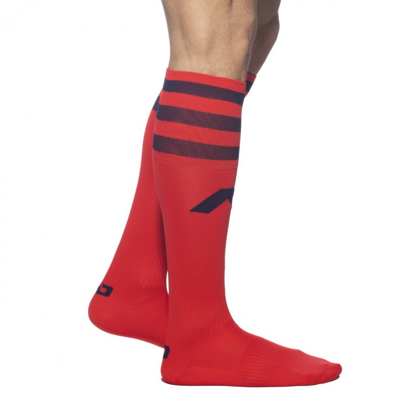 Addicted Basic Socks red