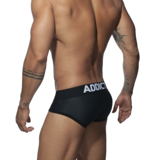 Addicted Push Up Mesh Brief black