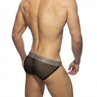 Addicted Snake Net Bikini black