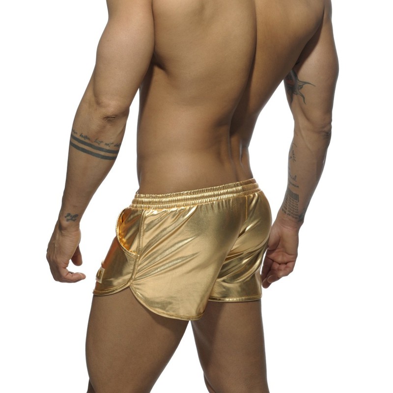 Addicted Metallic Short gold